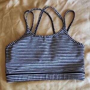 Mono B Black Activewear Top Sz S